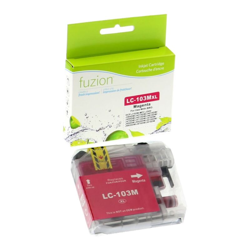 New Compatible Brother LC103M Magenta Ink Cartridge HY