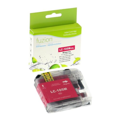 New Compatible Brother LC105M Magenta Ink Cartridge Super HY