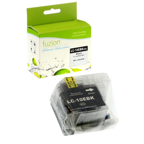 New Compatible Brother LC10EBK Black Ink Cartridge Super HY New Compatible Brother LC10EBK Black Ink Cartridge Super HY