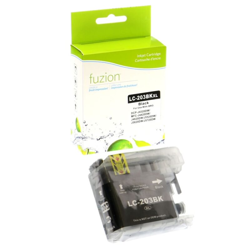 New Compatible Brother LC203BK Black Ink Cartridge HY