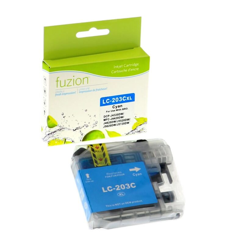 New Compatible Brother LC203C Cyan Ink Cartridge HY