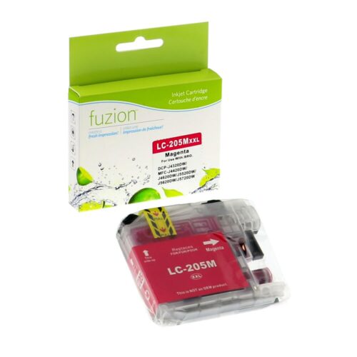 New Compatible Brother LC205M Magenta Ink Cartridge Super HY New Compatible Brother LC205M Magenta Ink Cartridge Super HY