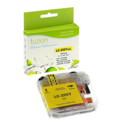 New Compatible Brother LC205Y Yellow Ink Cartridge Super HY New Compatible Brother LC205Y Yellow Ink Cartridge Super HY