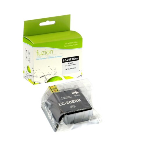 New Compatible Brother LC20EBK Black Ink Cartridge Super HY New Compatible Brother LC20EBK Black Ink Cartridge Super HY