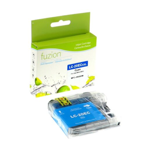 New Compatible Brother LC20EC Cyan Ink Cartridge Super HY New Compatible Brother LC20EC Cyan Ink Cartridge Super HY