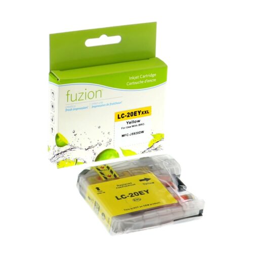 New Compatible Brother LC20EY Yellow Ink Cartridge Super HY New Compatible Brother LC20EY Yellow Ink Cartridge Super HY