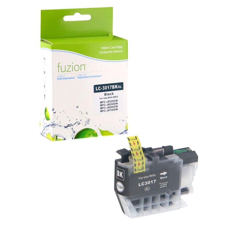 New Compatible Brother LC3017BK Black Ink Cartridge HY