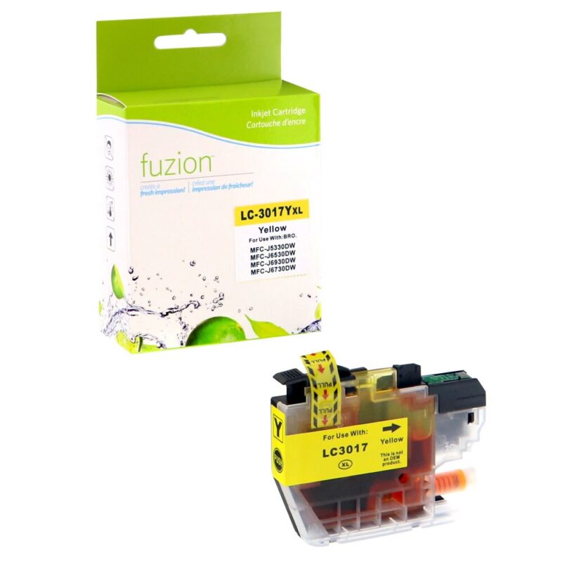 New Compatible Brother LC3017Y Yellow Ink Cartridge HY