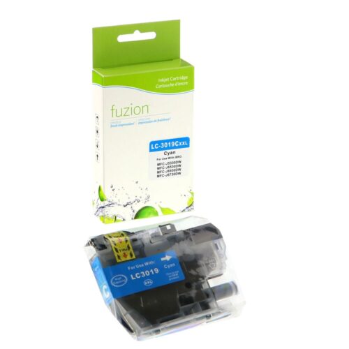 New Compatible Brother LC3019C Cyan Ink Cartridge Super HY New Compatible Brother LC3019C Cyan Ink Cartridge Super HY