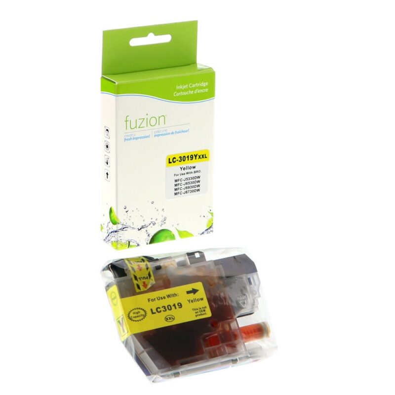 New Compatible Brother LC3019Y Yellow Ink Cartridge Super HY