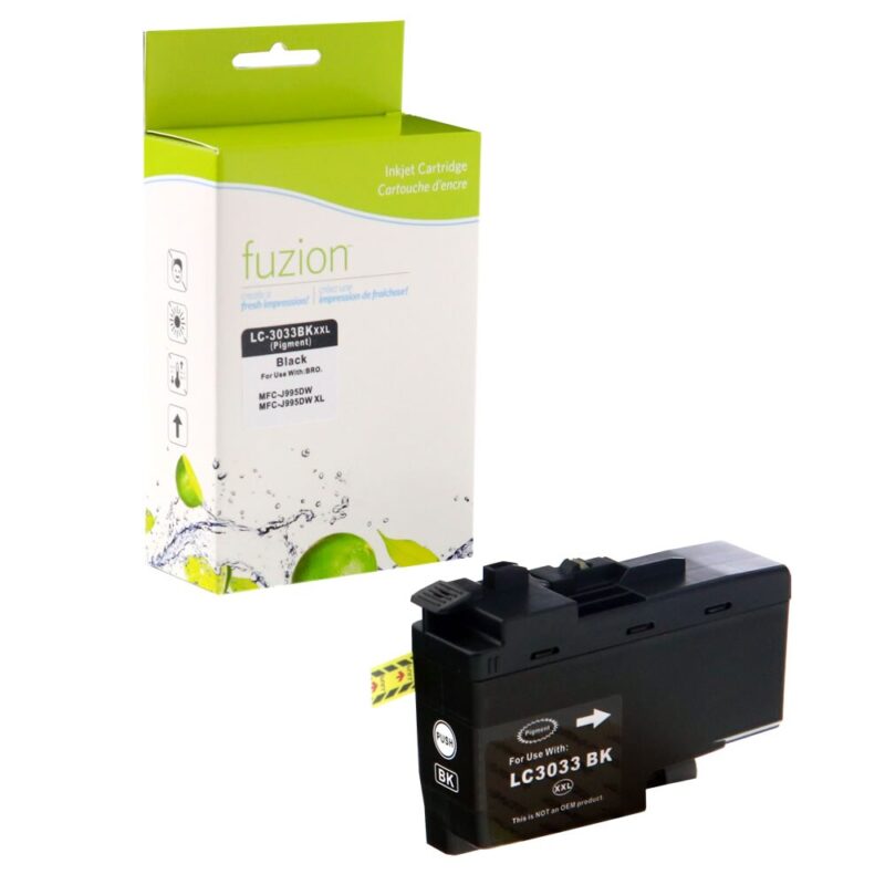 New Compatible Brother LC3033BK Black Ink Cartridge Super HY