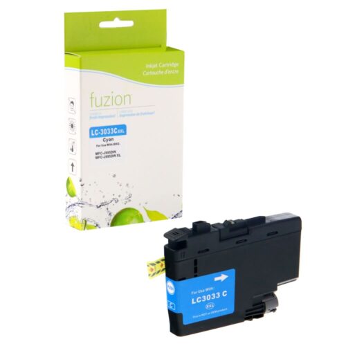 New Compatible Brother LC3033C Cyan Ink Cartridge Super HY New Compatible Brother LC3033C Cyan Ink Cartridge Super HY