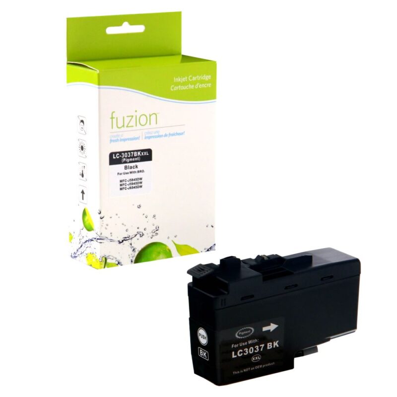 New Compatible Brother LC3037BK Black Ink Cartridge Super HY