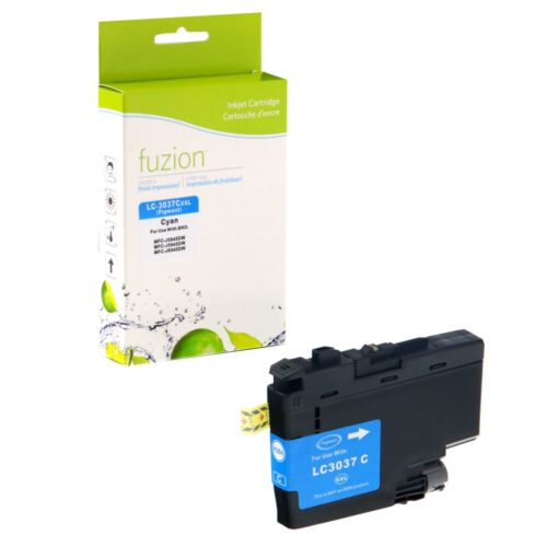 New Compatible Brother LC3037C Cyan Ink Cartridge Super HY