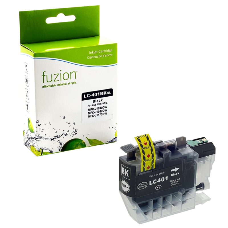 New Compatible Brother LC401XLBKS Black Ink Cartridge HY