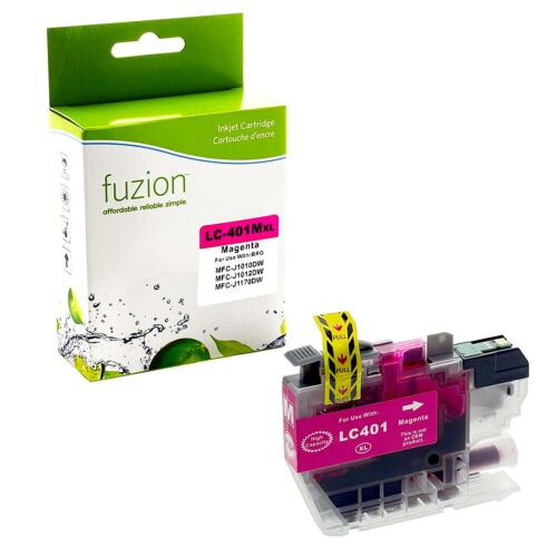 New Compatible Brother LC401XLMS Magenta Ink Cartridge HY