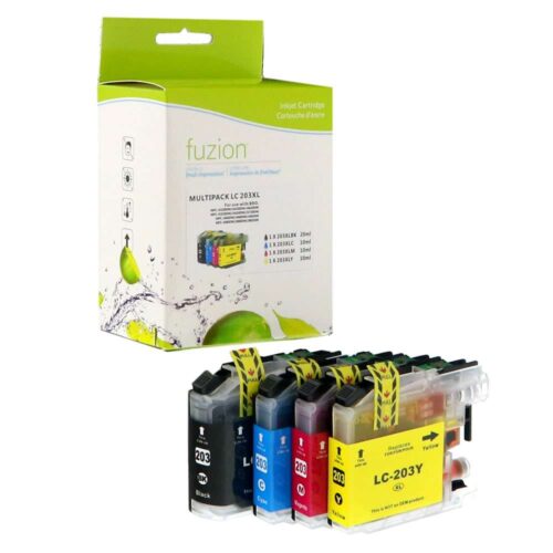New Compatible Brother LC61 BK/C/M/Y Ink Combo New Compatible Brother LC61 BK/C/M/Y Ink Combo