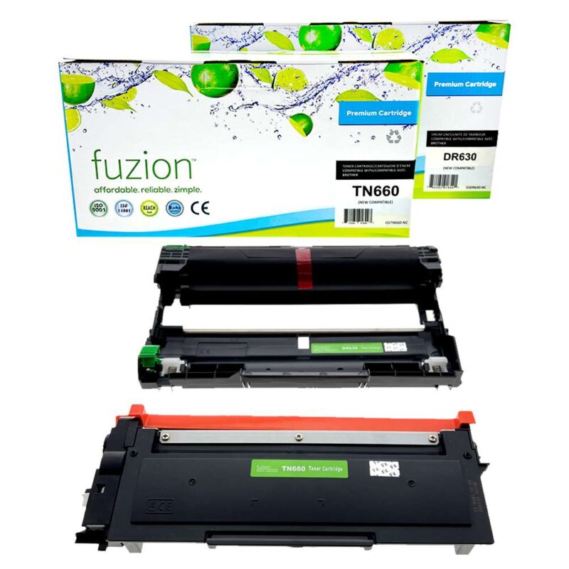 New Compatible Brother TN660/DR630 Toner/Drum Combo