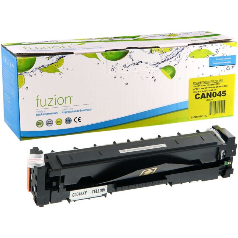 New Compatible Canon 045H Yellow Toner Cartridge HY