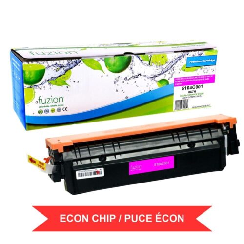 New Compatible Canon (067H) 5104C001 Magenta Toner Cartridge HY w/ ECON Chip New Compatible Canon (067H) 5104C001 Magenta Toner Cartridge HY w/ ECON Chip