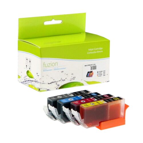 New Compatible Canon CLI-221 BK/C/M/Y Ink Combo