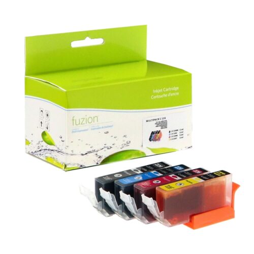 New Compatible Canon CLI-226 BK/C/M/Y Ink Combo