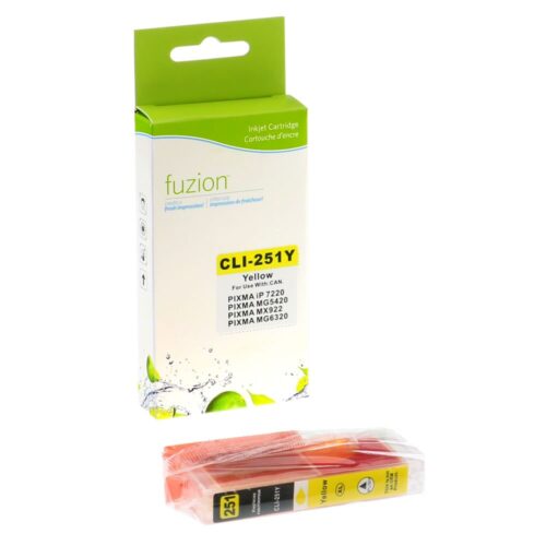 New Compatible Canon CLI-251XL Yellow Ink Cartridge HY New Compatible Canon CLI-251XL Yellow Ink Cartridge HY