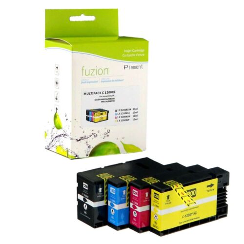 New Compatible Canon PGI-1200XL BK/C/M/Y Ink Combo HY New Compatible Canon PGI-1200XL BK/C/M/Y Ink Combo HY