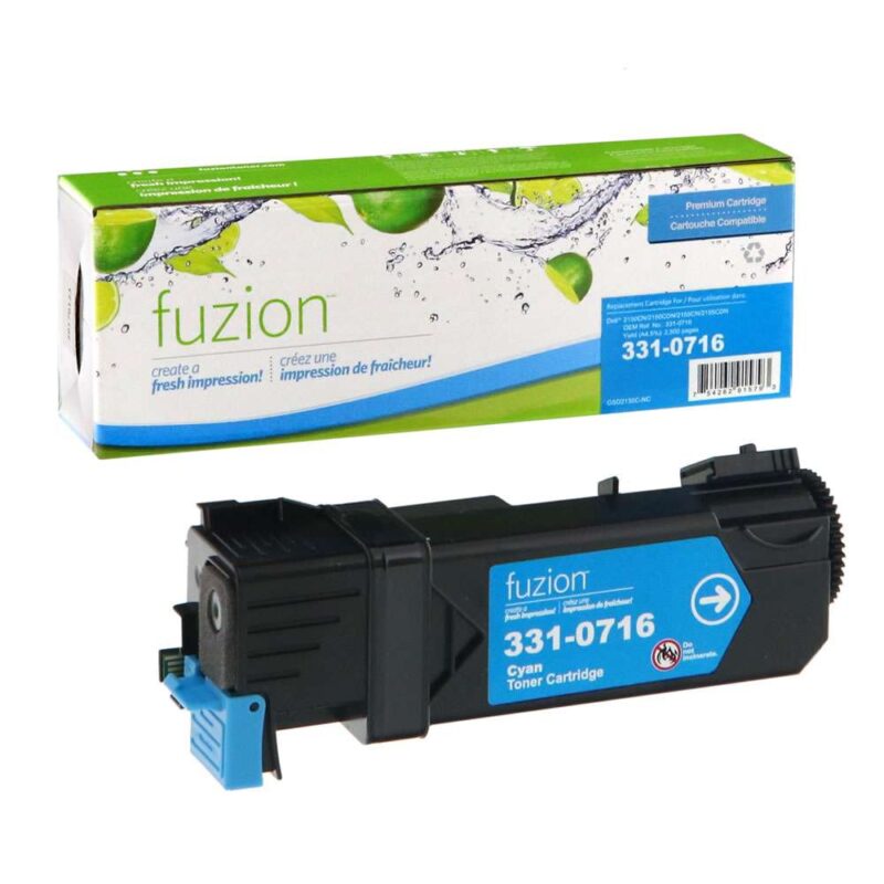 New Compatible Dell 331-0716 Cyan Toner Cartridge HY