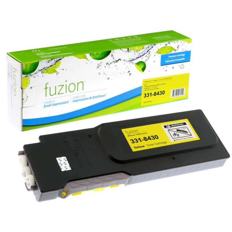 New Compatible Dell 331-8430 Yellow Toner Cartridge X-HY