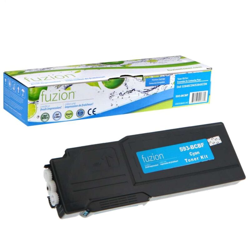 New Compatible Dell 593-BCBF Cyan Toner Cartridge HY