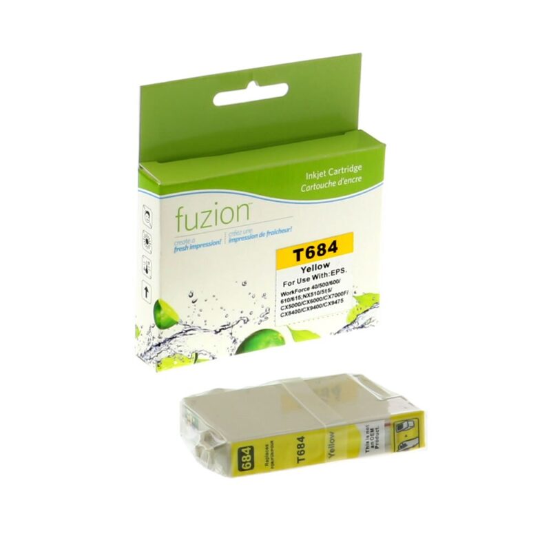 New Compatible Epson 68 Yellow Ink Cartridge HY