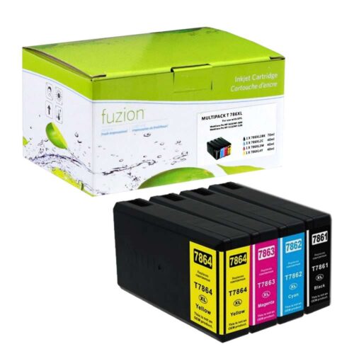 New Compatible Epson 786XL BK/C/M/Y Ink Combo HY