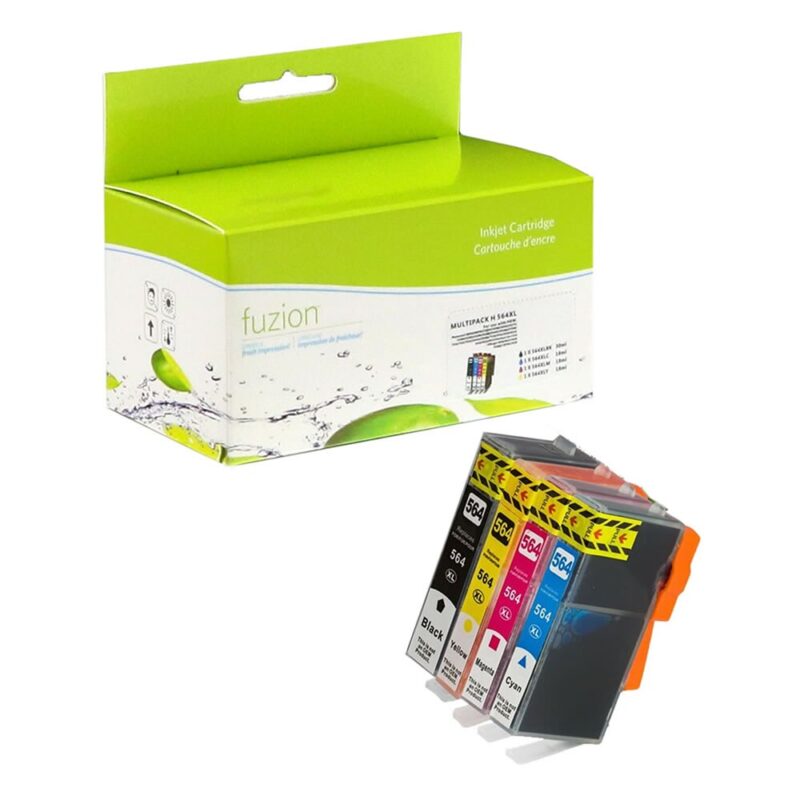 New Compatible HP 564XL BK/C/M/Y Ink Combo HY