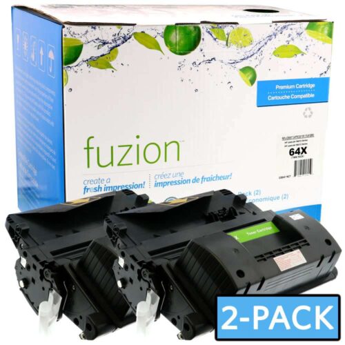 New Compatible HP 64X Black Toner Cartridge HY 2/PK