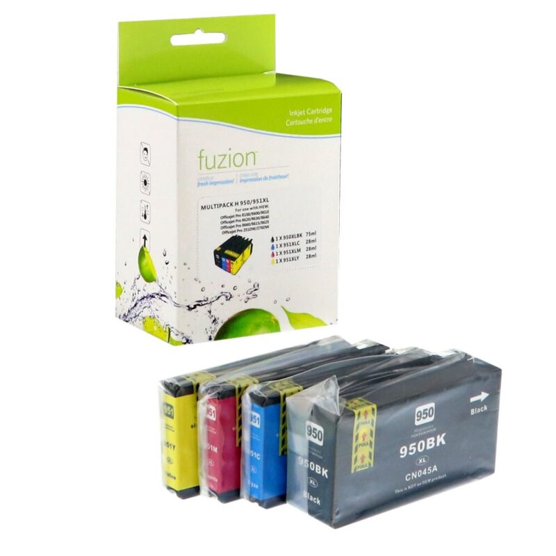 New Compatible HP 950XL/951XL BK/C/M/Y Ink Combo HY