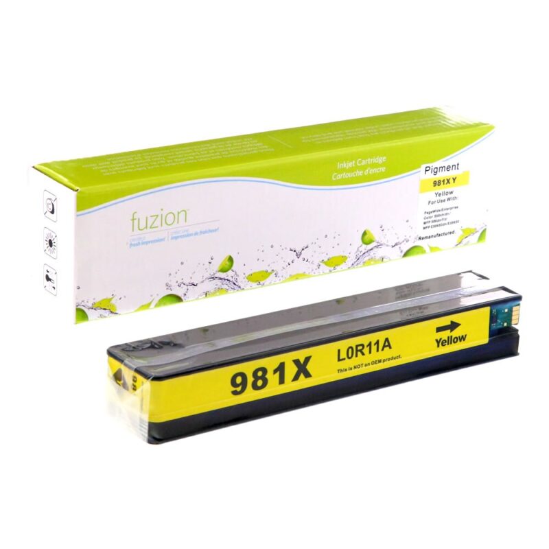 New Compatible HP 981X Yellow Ink Cartridge HY