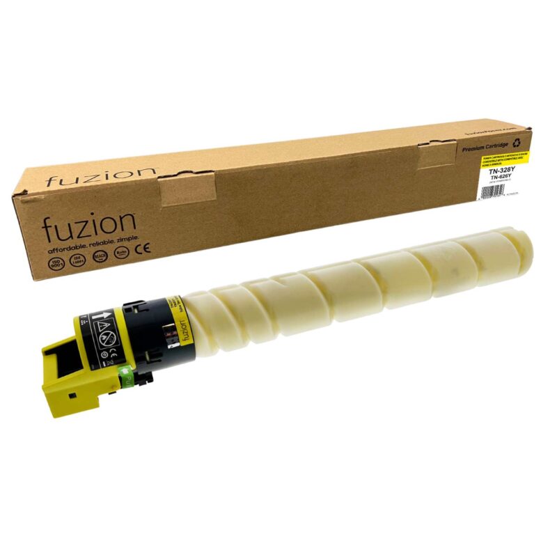 New Compatible Konica Minolta TN328Y Yellow Toner Cartridge