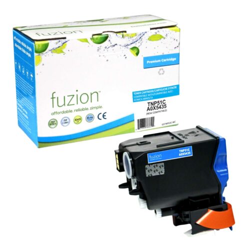 New Compatible Konica Minolta TNP51C Cyan Toner Cartridge New Compatible Konica Minolta TNP51C Cyan Toner Cartridge