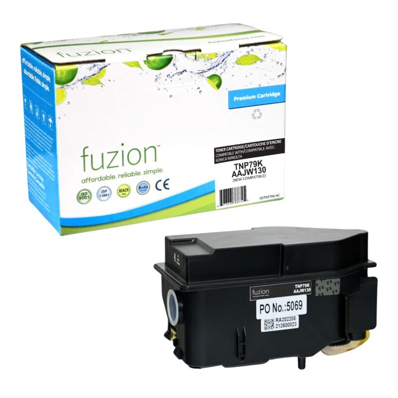 New Compatible Konica Minolta TNP79K Black Toner Cartridge