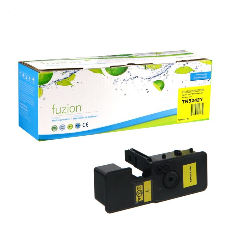 New Compatible Kyocera TK-5242Y Yellow Toner Cartridge
