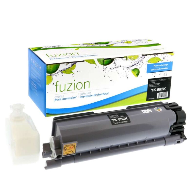 New Compatible Kyocera TK-582K Black Toner Cartridge