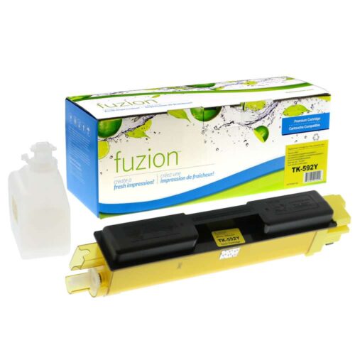 New Compatible Kyocera TK-592Y Yellow Toner Cartridge