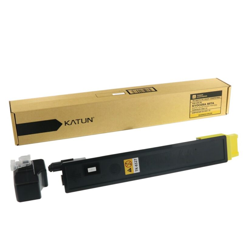 New Compatible Kyocera TK-8327Y Yellow Toner Cartridge