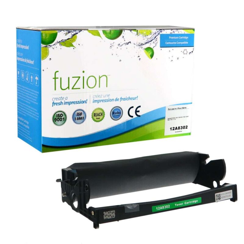 New Compatible Lexmark 12A8302 X340H22G Black Drum Unit