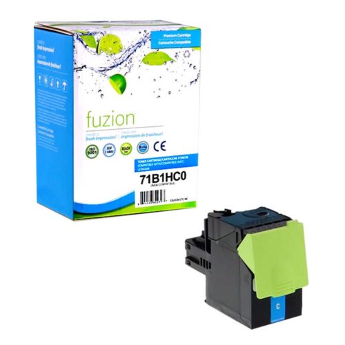 New Compatible Lexmark 71B1HC0 Cyan Toner Cartridge HY