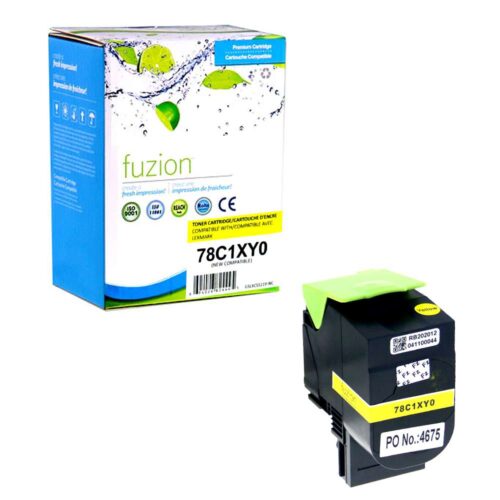 New Compatible Lexmark 78C1XY0 Yellow Toner Cartridge HY New Compatible Lexmark 78C1XY0 Yellow Toner Cartridge HY