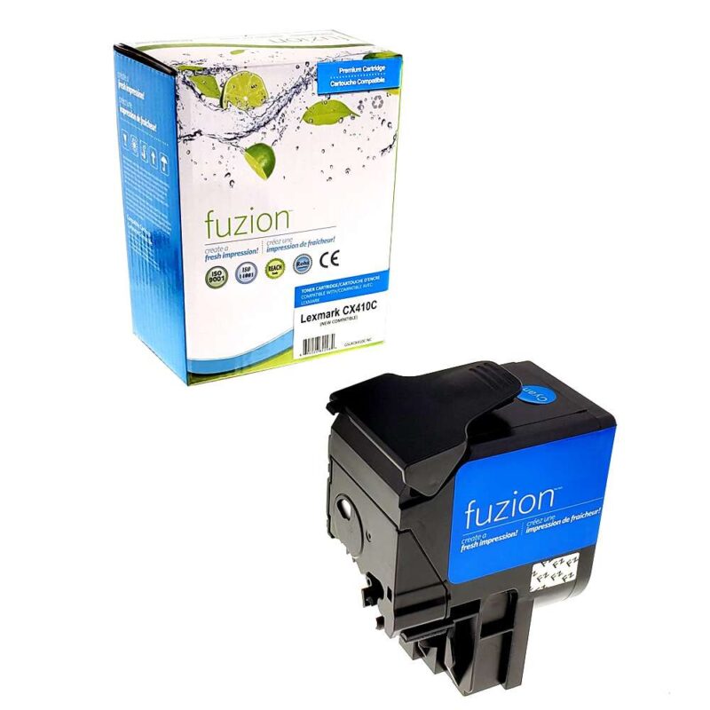 New Compatible Lexmark 80C1HC0 Cyan Toner Cartridge HY