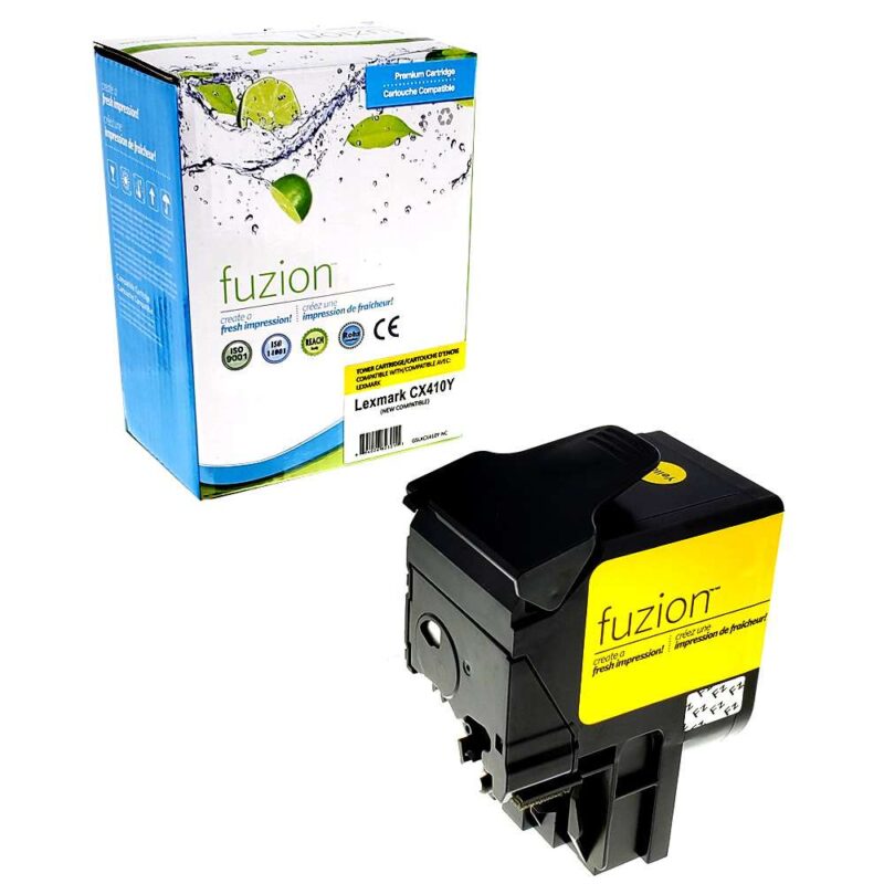 New Compatible Lexmark 80C1HY0 Yellow Toner Cartridge HY