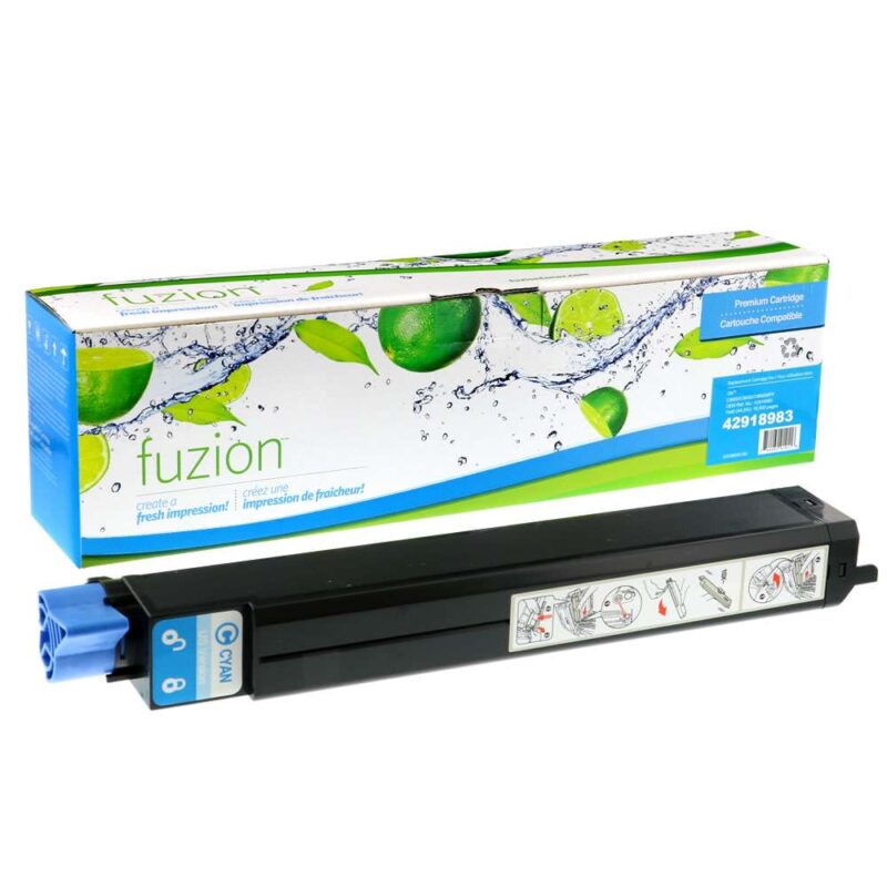 New Compatible Okidata 42918903 Cyan Toner Cartridge